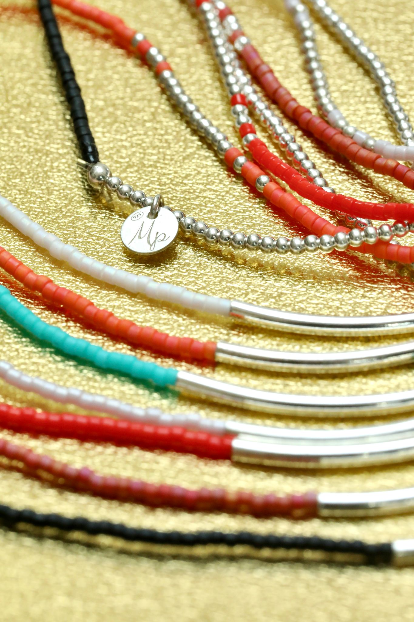 Composition Duo — Deux bracelets triple