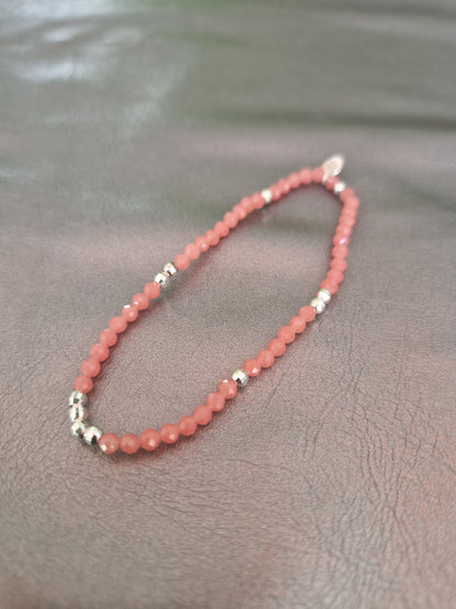 Les bracelets pierres semi précieuses et perles facetées