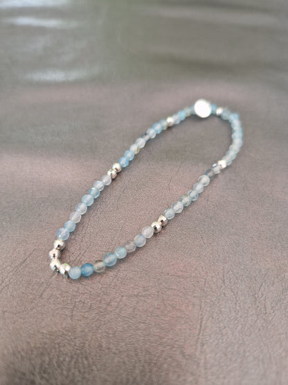 Les bracelets pierres semi précieuses et perles facetées
