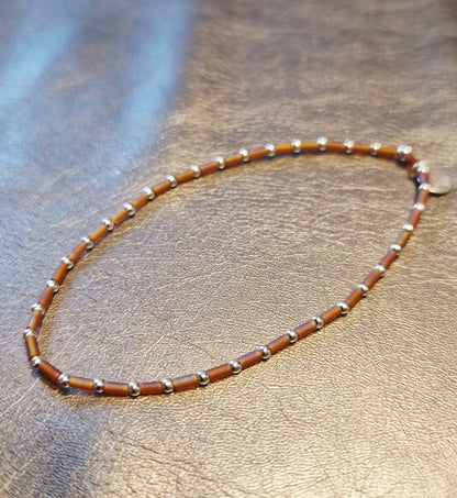 Bracelets tubes Miyuki et argent 925