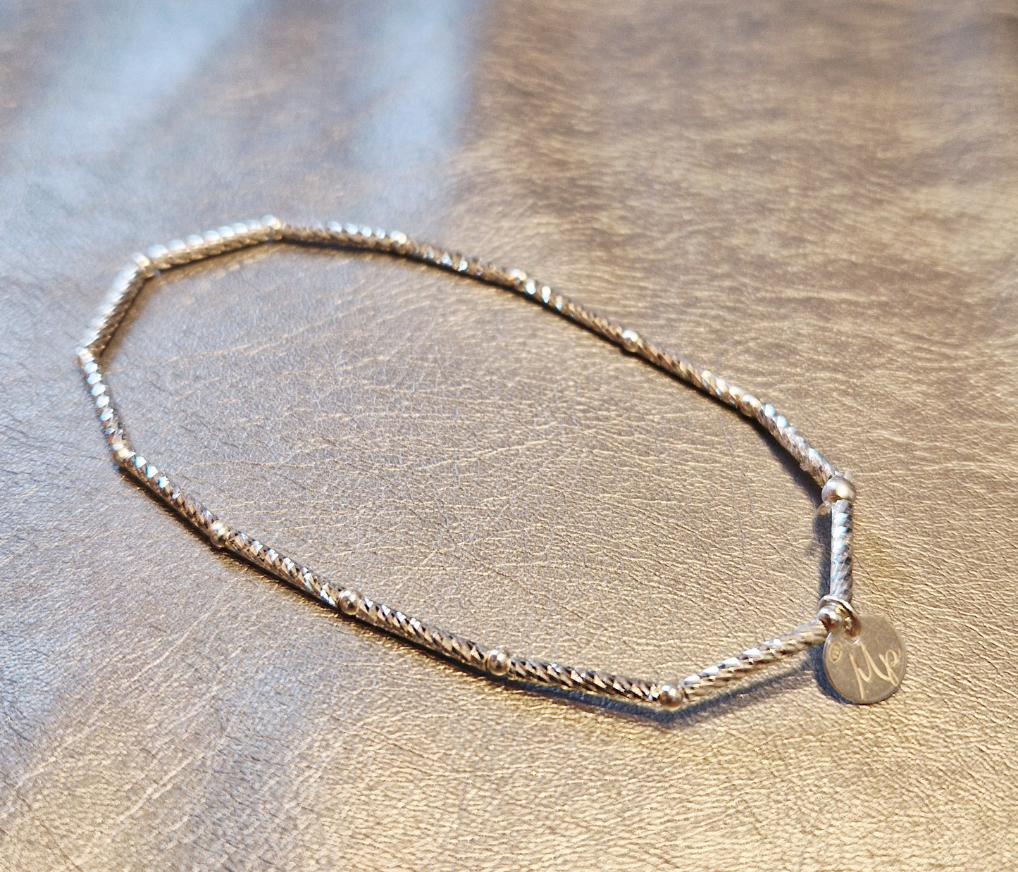 bracelet tubes diamantés