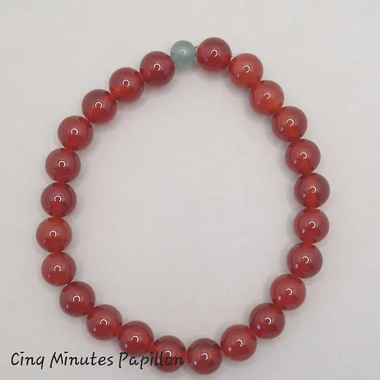 Bracelet en cornaline