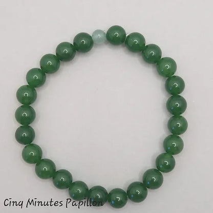 Bracelet en pierres (lave, onyx, jade, magnésite, cornaline, aventurine)