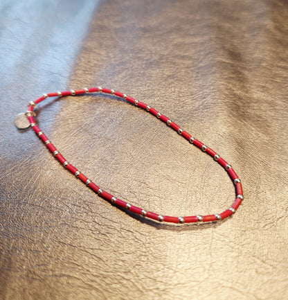 Bracelets tubes Miyuki et argent 925